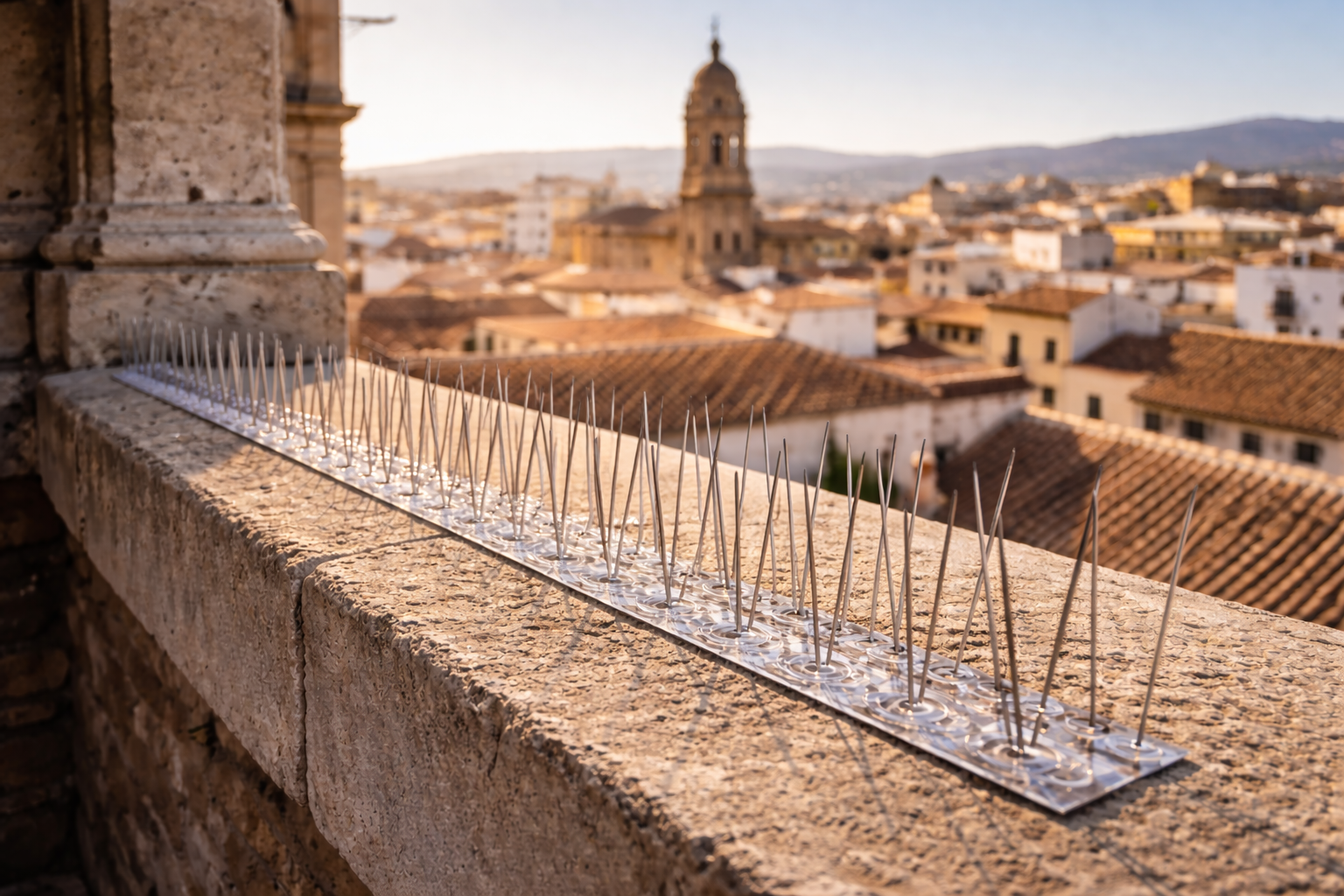 Control de aves en edificios